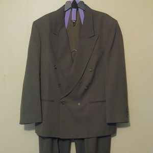 Vintage 1990s double breasted suit 